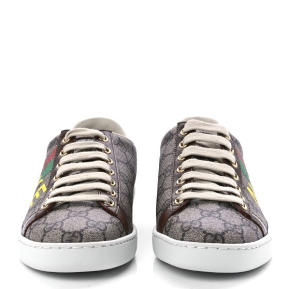 Gucci GG Supreme Ace Sneakers Women Size 39 - Picture 2 of 6